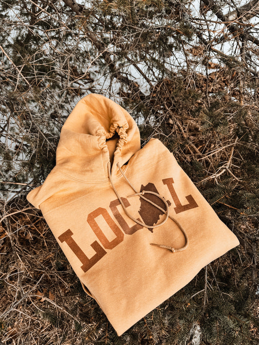 LOCAL Old Gold Hoodie